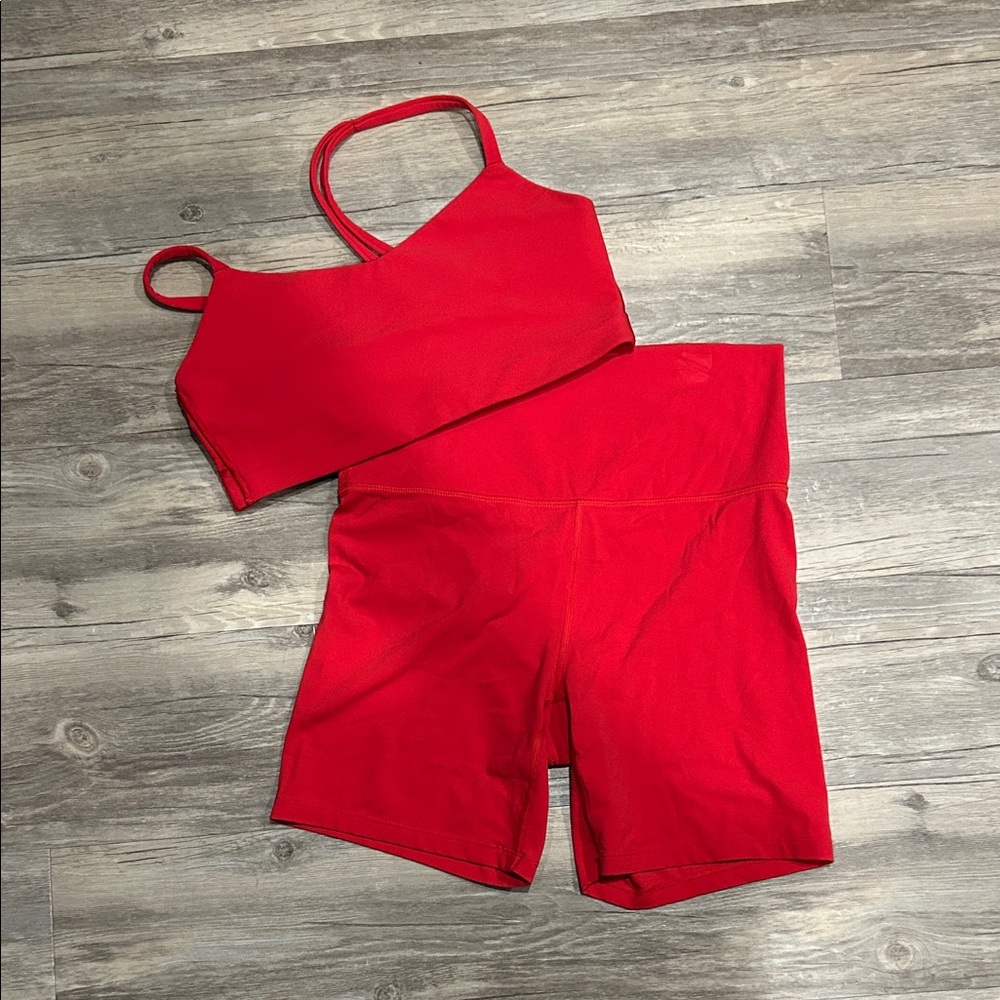All In Motion Red Matching Set Size Medium